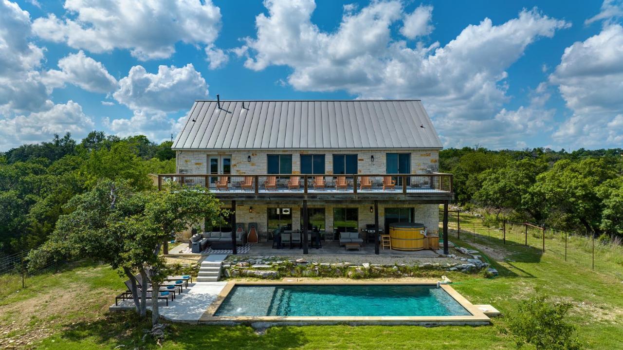 The Point Serene Hill Country Views With Pool & Hot Tub Villa Luckenbach Exterior photo