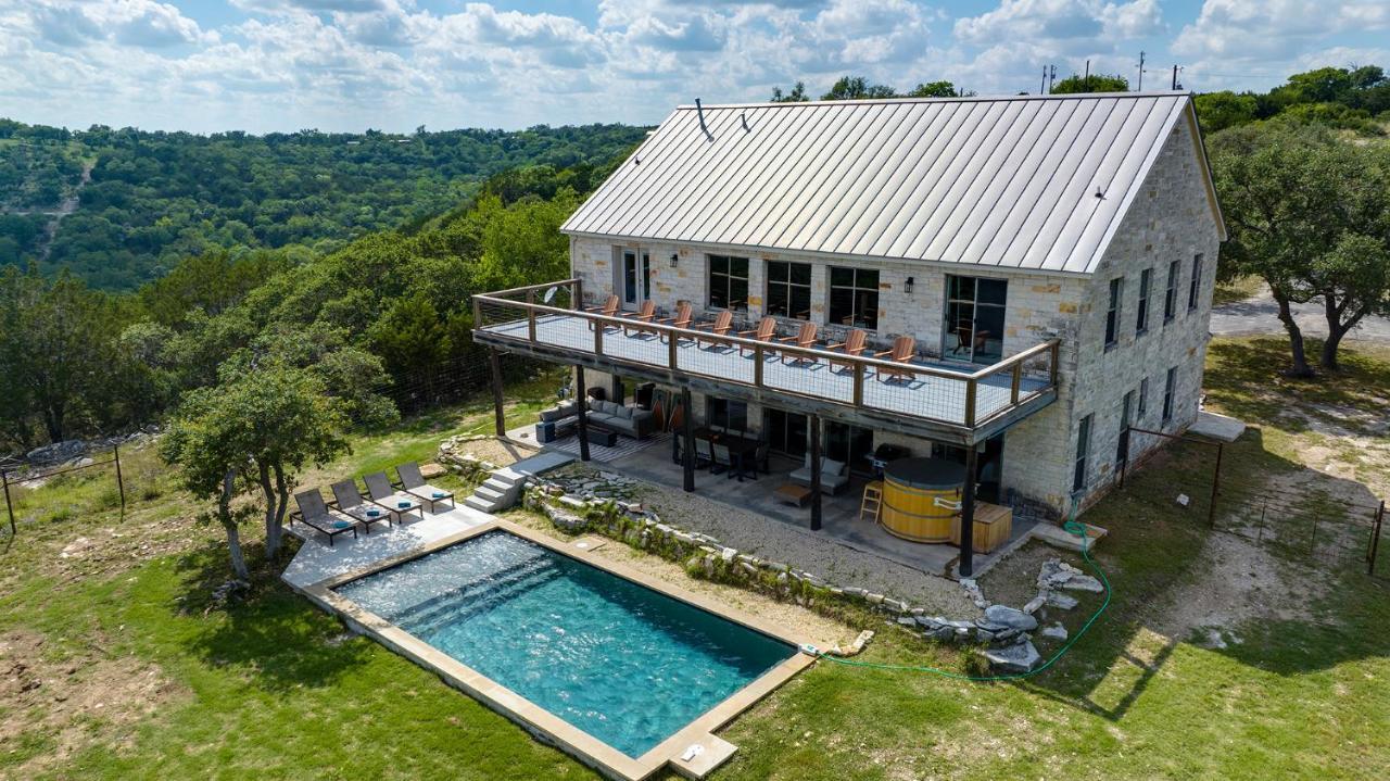 The Point Serene Hill Country Views With Pool & Hot Tub Villa Luckenbach Exterior photo